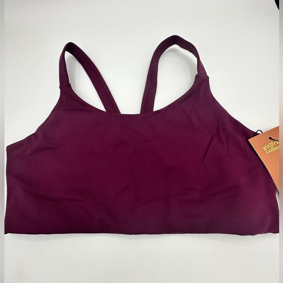 Girlfriend Collective| LouV-Back Bra- Plum - Picture 3 of 7